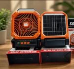 X-16 Rechargeable Solar Fan - Image 2